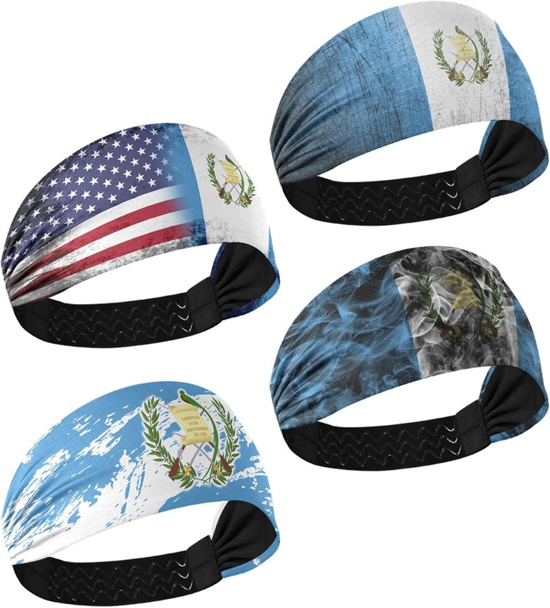 Vcmaluco Sports Sweatbands Headband for Men Women Elastic Headband Hair Bands Sports Sweatbands for Basketball Yoga Exercise Workout - Image 1